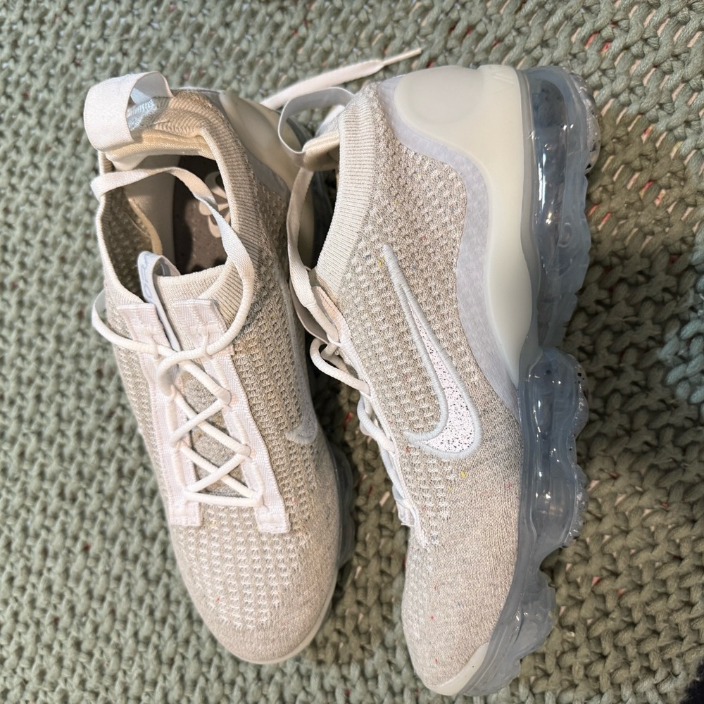 Nike Women's Cream VaporMax Shoes